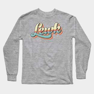 Lewk 70's Retro Long Sleeve T-Shirt